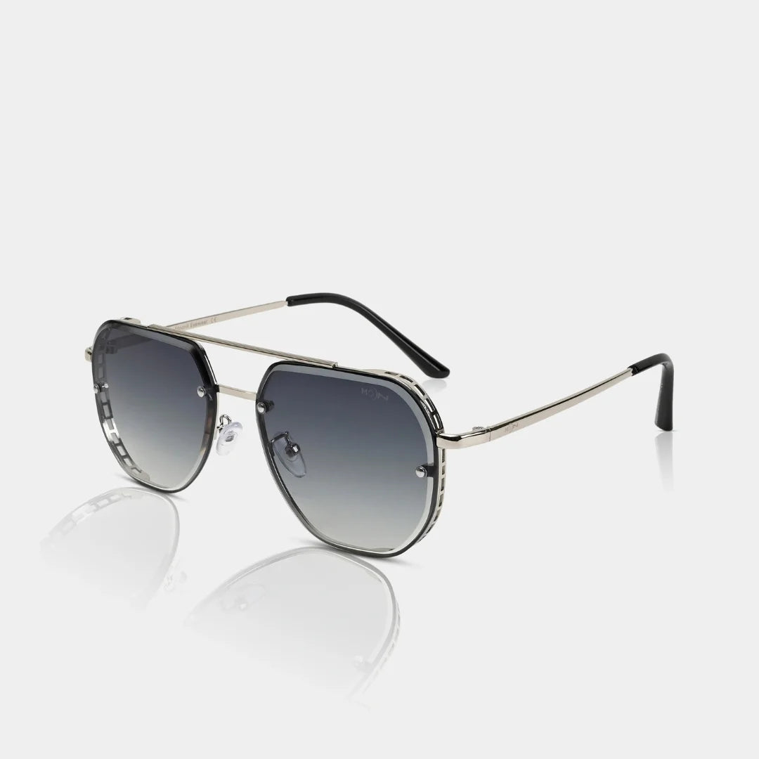 MOONX MAJOR S3 (EXCLUSIVE) – UV400 Aviator Metal Frame Sunglasses (Unisex)