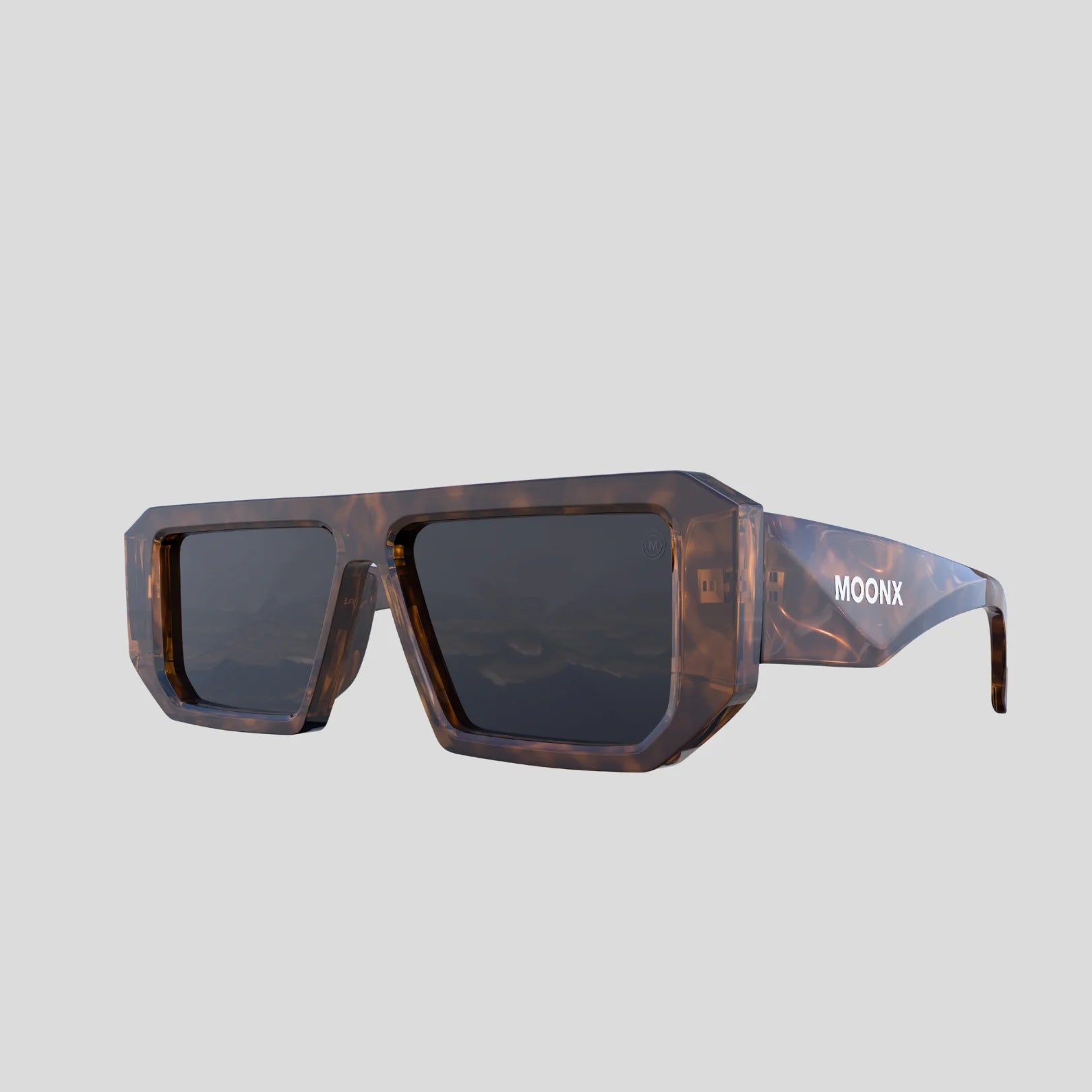 MOONX LUNA S2 - UV400 Premium & Bold Rectangular Frame Sunglasses
