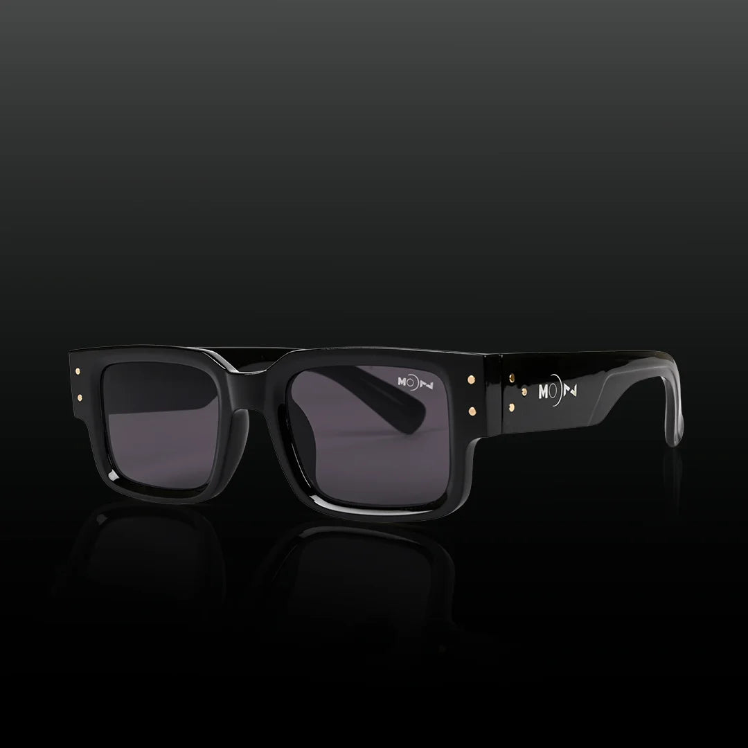 MOONX CLASSIC ICON - UV400 Rectangular Sunglasses (Unisex)