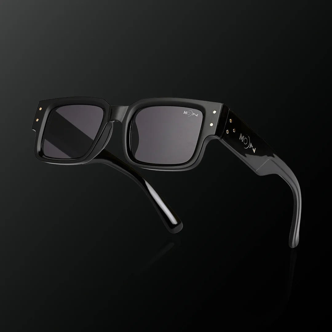 MOONX CLASSIC ICON - UV400 Rectangular Sunglasses (Unisex)