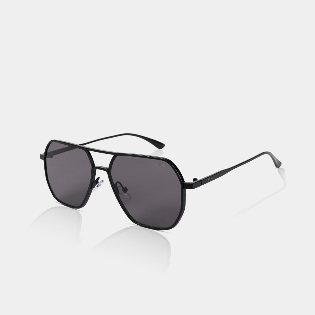 MOONX THYONE S1 – UV400 Aviator Metal Frame Sunglasses (Unisex, Trending)