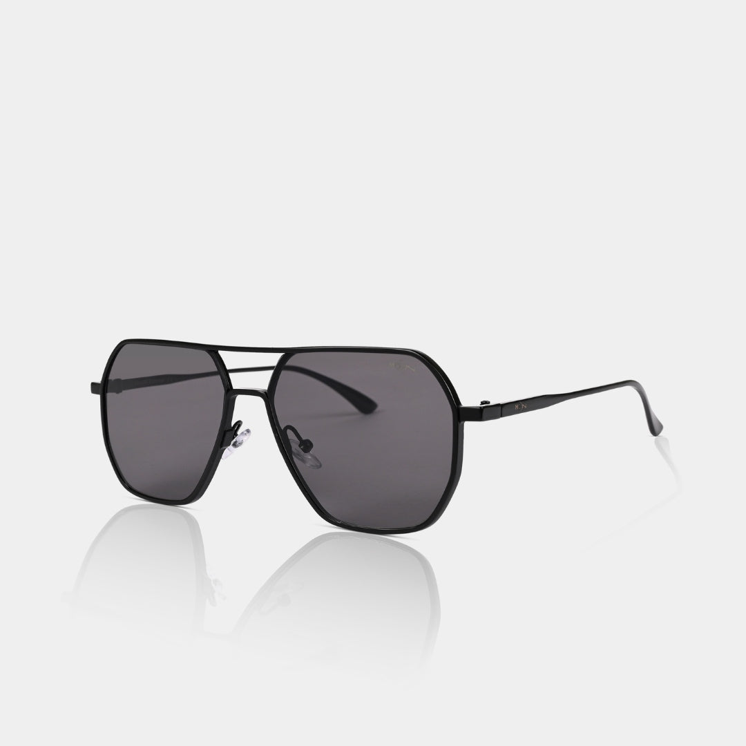 MOONX THYONE S1 – UV400 Aviator Metal Frame Sunglasses (Unisex, Trending)