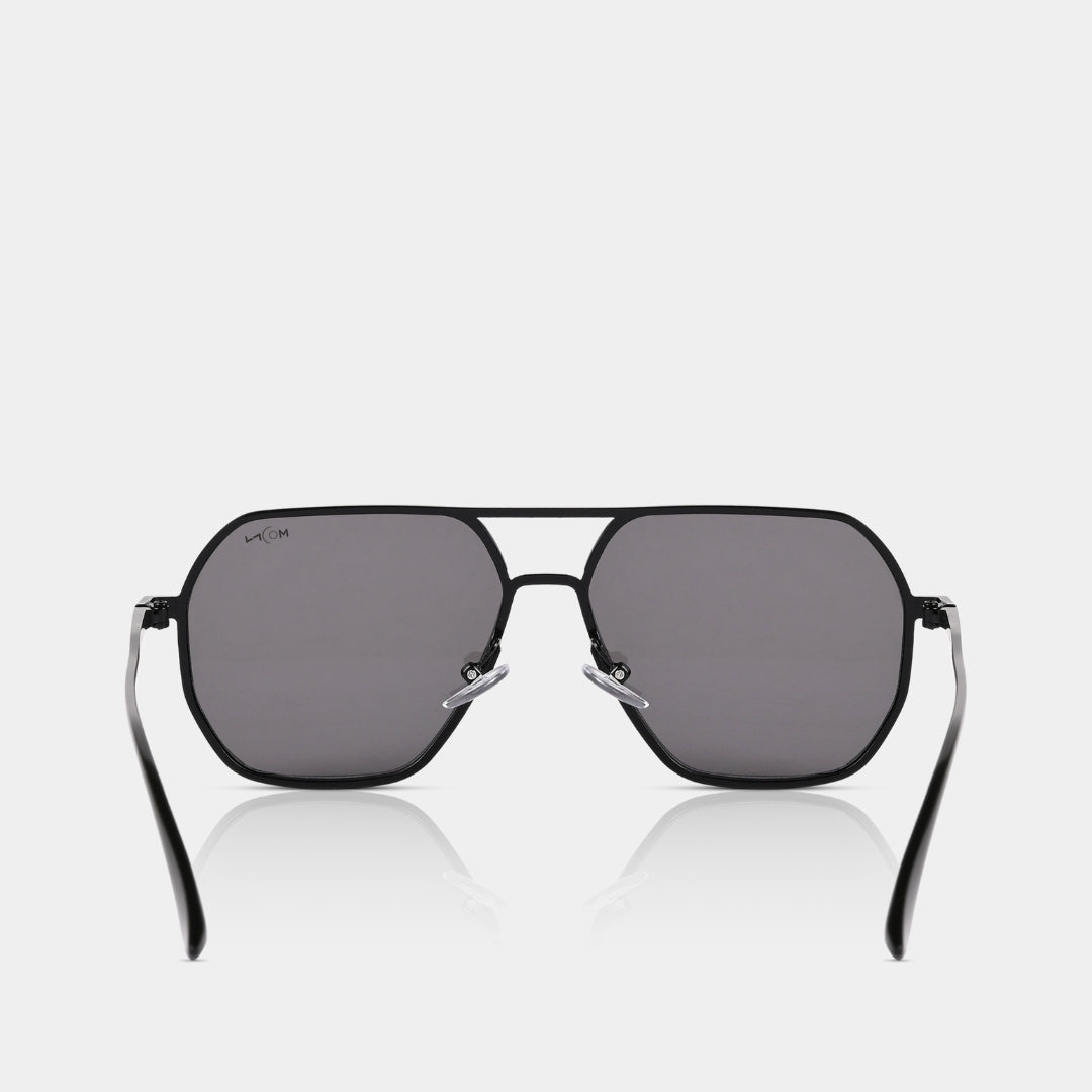 MOONX THYONE S1 – UV400 Aviator Metal Frame Sunglasses (Unisex, Trending)
