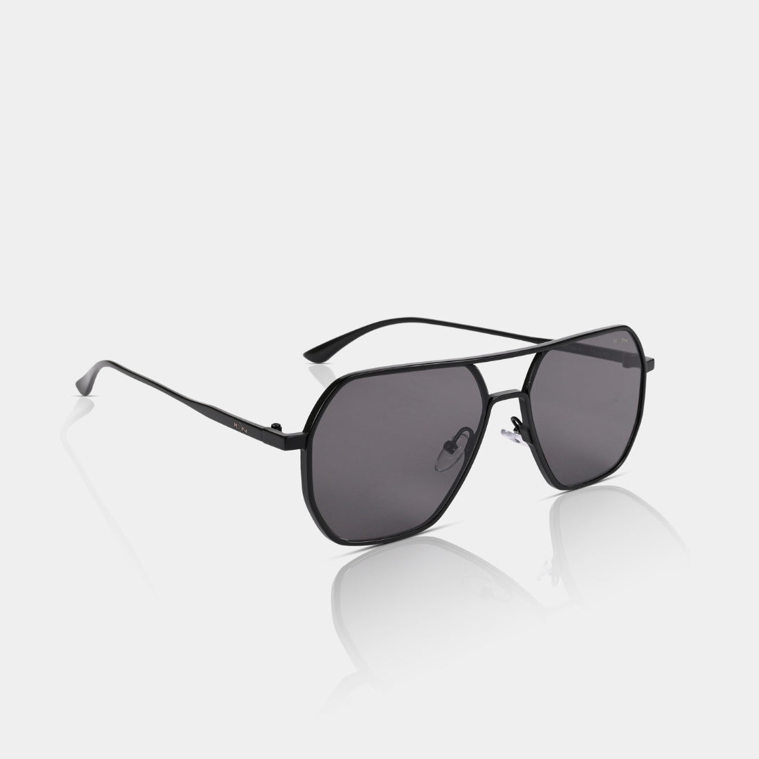 MOONX THYONE S1 – UV400 Aviator Metal Frame Sunglasses (Unisex, Trending)