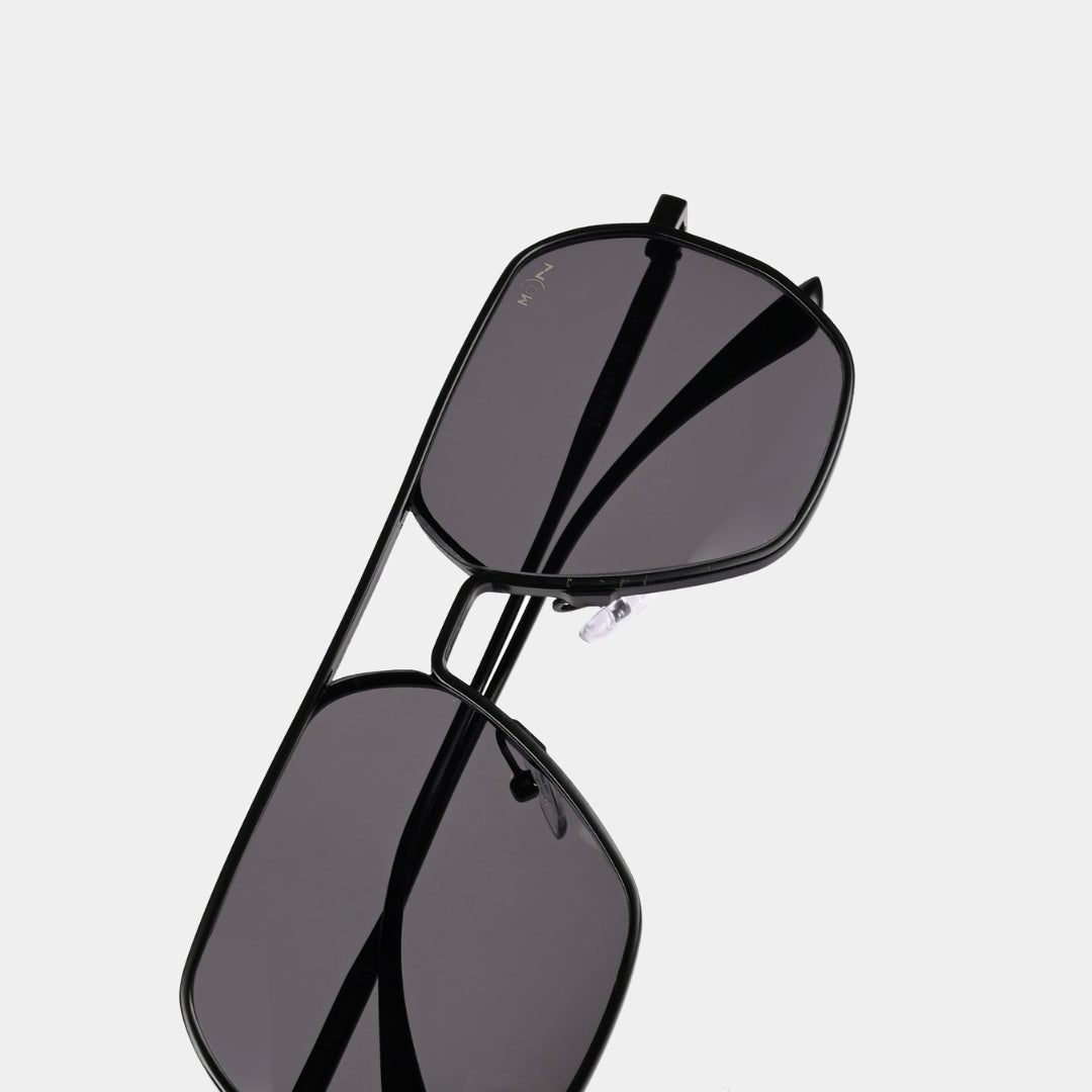 MOONX THYONE S1 – UV400 Aviator Metal Frame Sunglasses (Unisex, Trending)