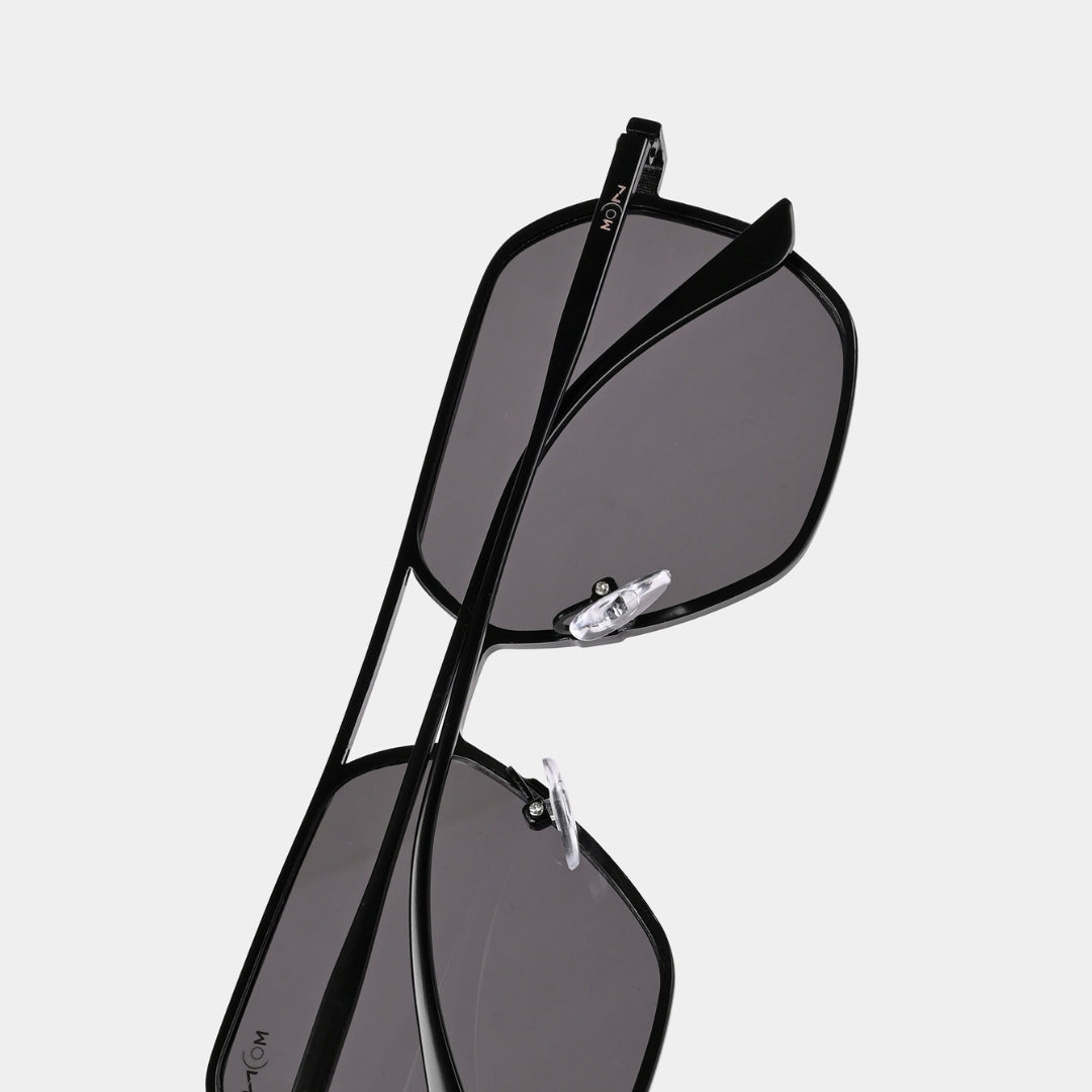 MOONX THYONE S1 – UV400 Aviator Metal Frame Sunglasses (Unisex, Trending)