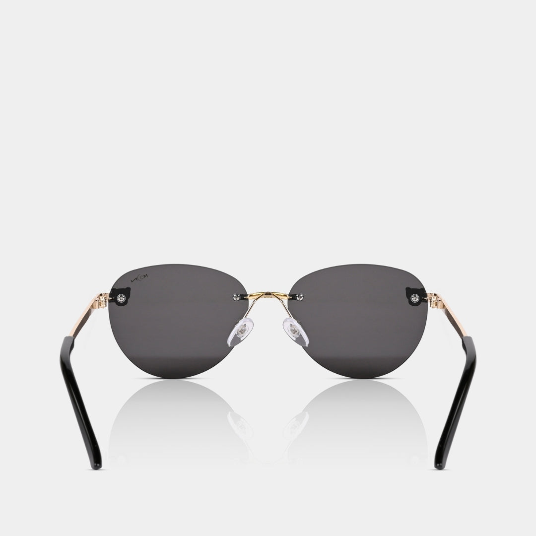 MOONX HIMALIA S1 - UV400 Rimless Oval Sunglasses