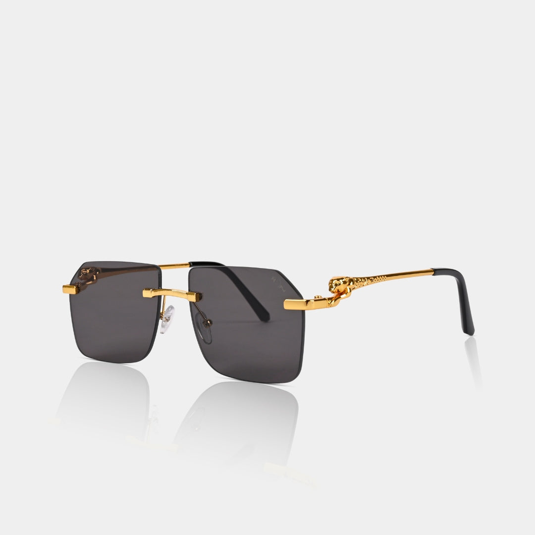 MOONX JAGUAR S1 – Modern Rimless Geometric Sunglasses (Unisex)