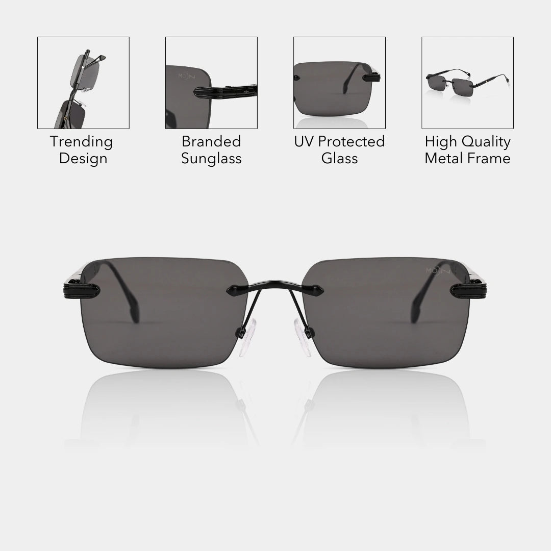 MOONX MATTERS S1 - UV400 Premium Rimless Sunglasses