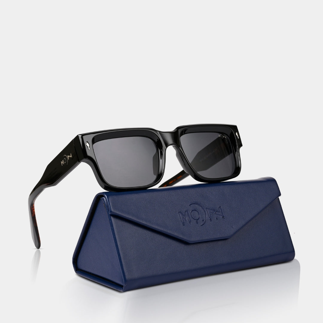 MOONX SUPERMOON S1 – UV400 Rectangular Frame Sunglasses (Unisex)