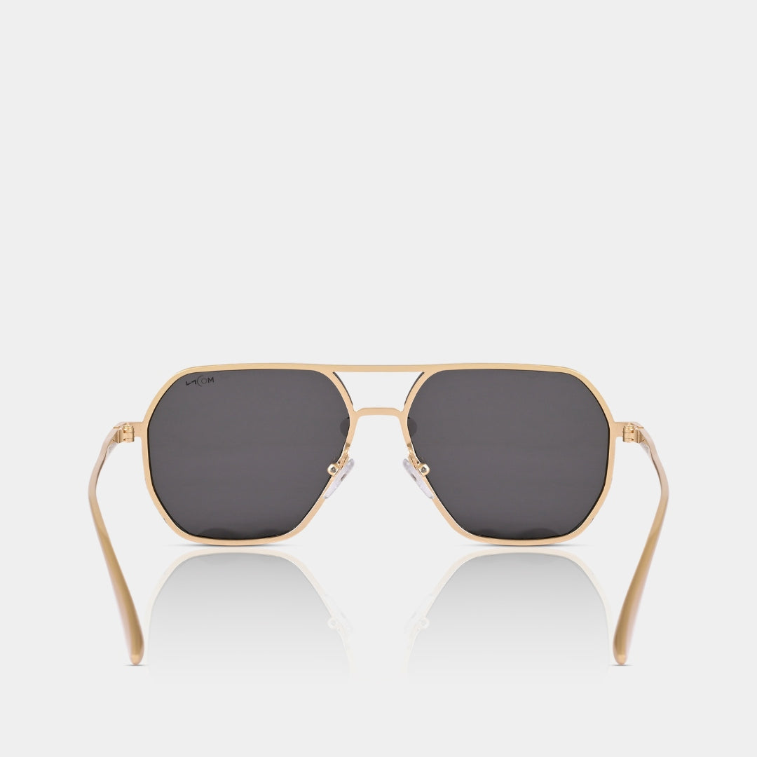 MOONX THYONE S2 – UV400 Aviator Metal Frame Sunglasses (Unisex, Trending)