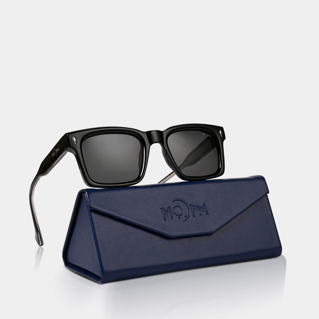 MOONX STELLERS S1 – UV400 Rectangular Modern Sunglasses (Unisex)